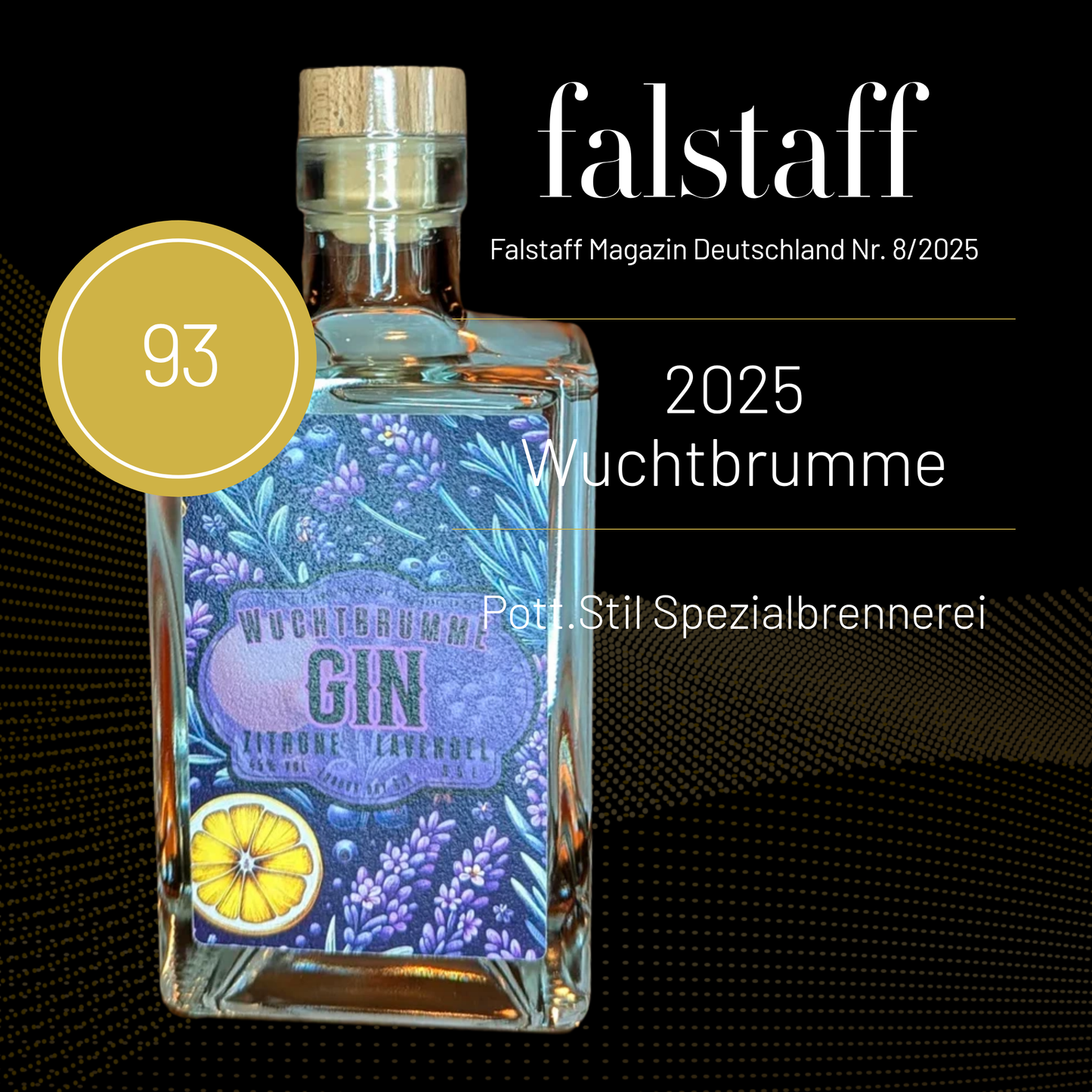 Wuchtbrumme Gin mit Zitrus & Lavendel
