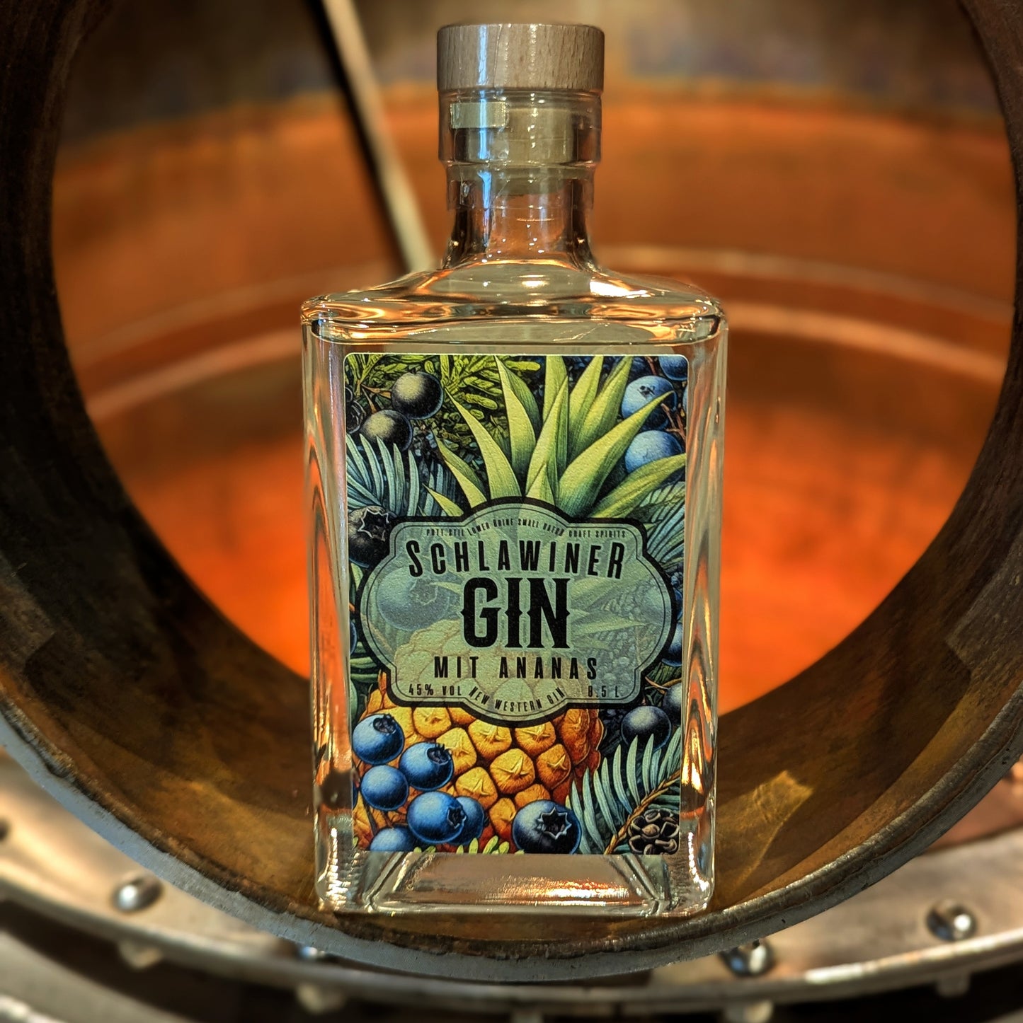 Schlawiner Gin mit Ananas