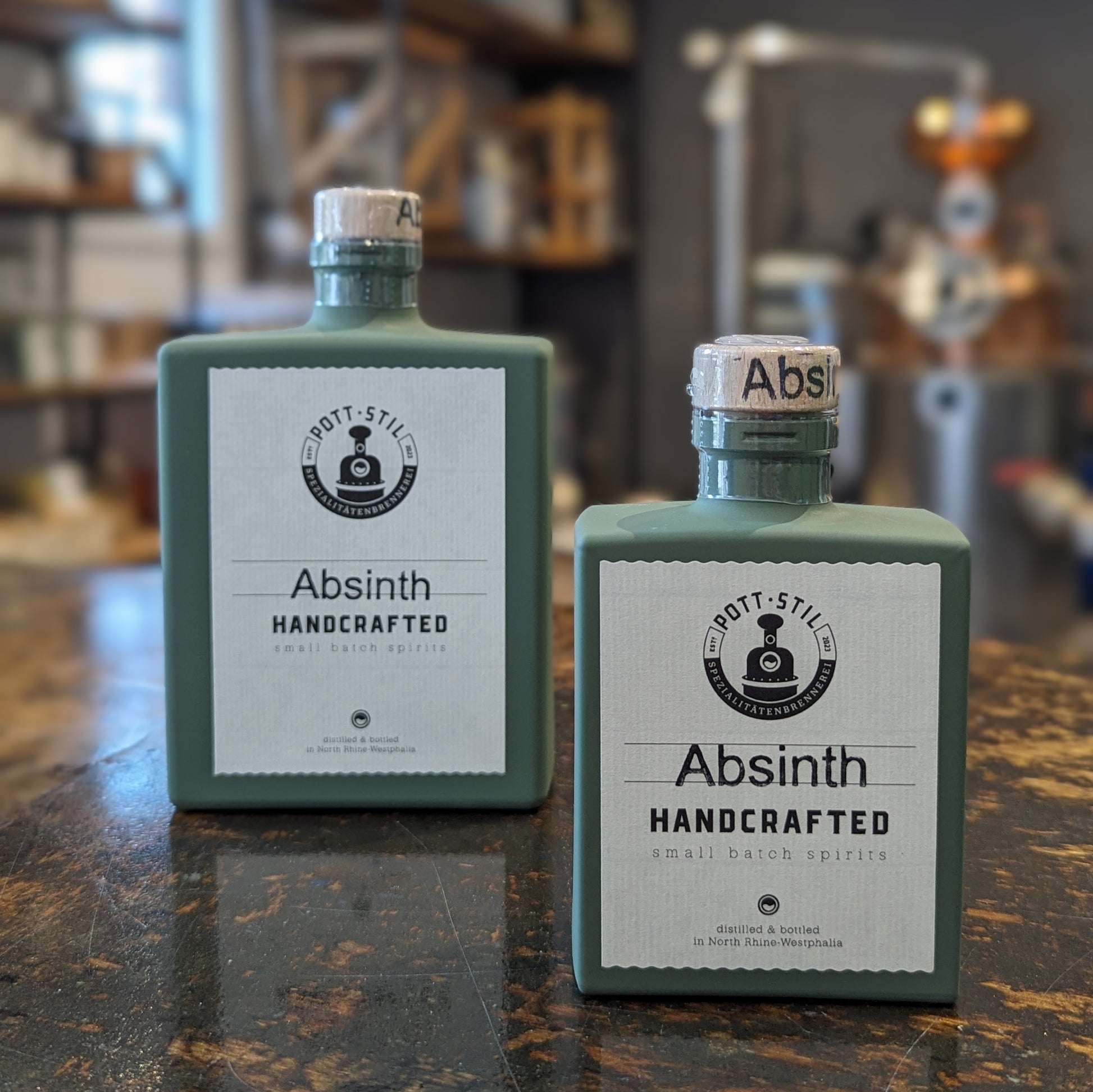 Handwerklich hergestellter Absinth