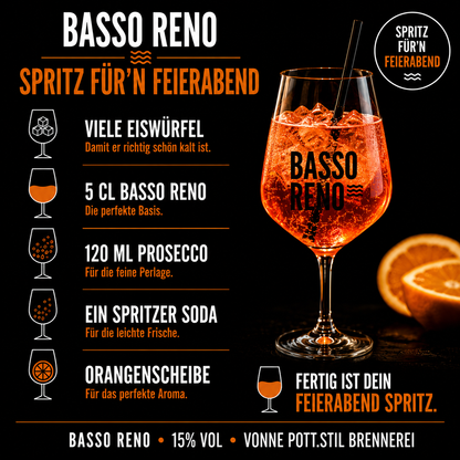 Basso Reno Aperitif Rosato 0,7L 15% vol